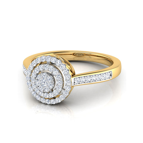 Ripple Dazzle Diamond Ring