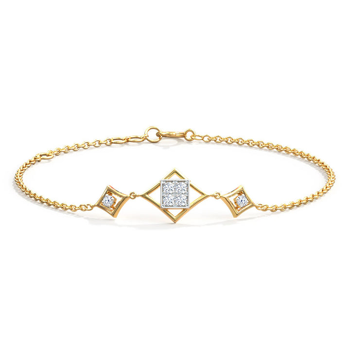 Trio Quad Diamond Bracelet