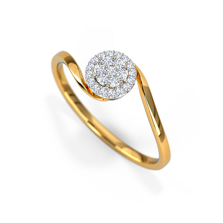 Claire Cluster Diamond Ring