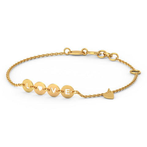 Classic Love Gold Bracelet