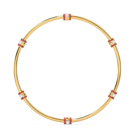 Darsika Loha Diamond Bangle