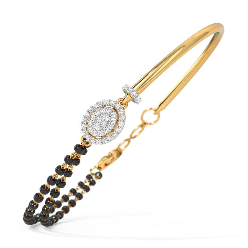 Sanika Diamond Mangalsutra Bracelet