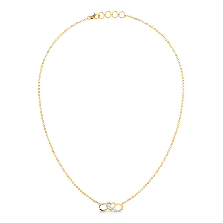 Never-Ending Love Infinity Diamond Necklace