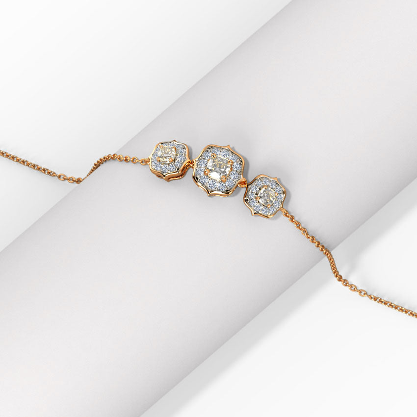 Aarja Diamond Chain Bracelet