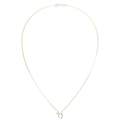 Juliet Geometric Diamond Necklace