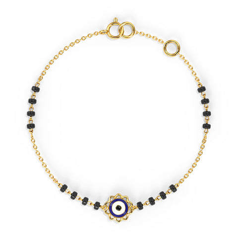 Evil Eye Baby Nazaria Gold Bracelet