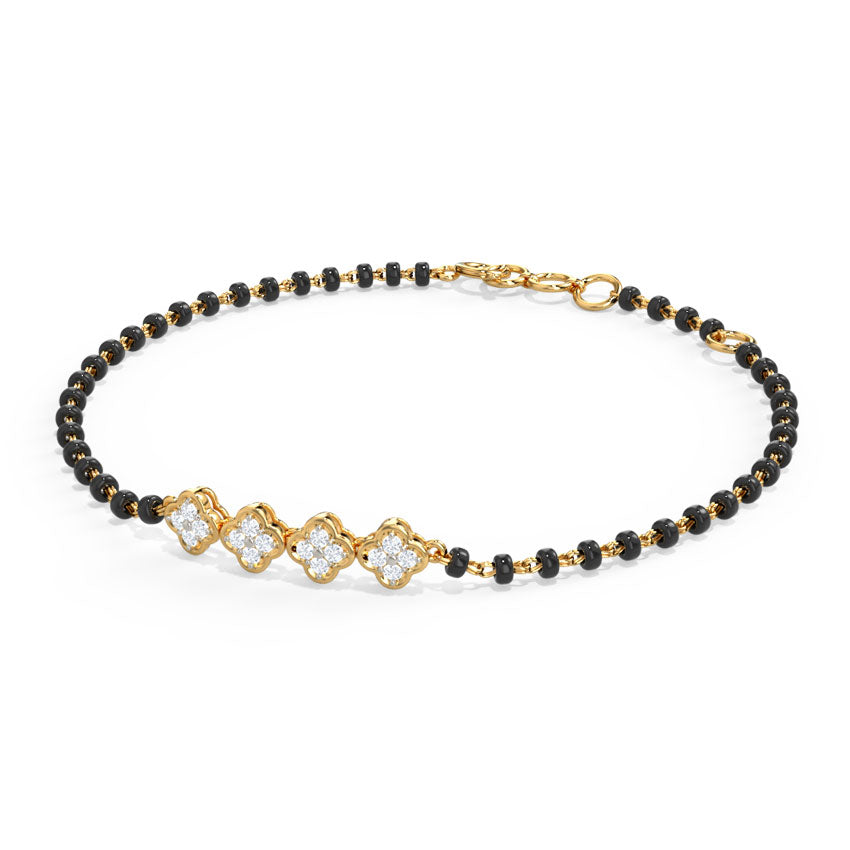 Eshani Diamond Mangalsutra Bracelet