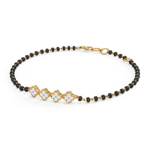 Eshani Diamond Mangalsutra Bracelet