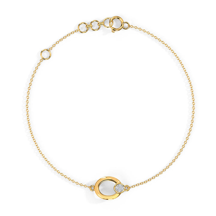 Pretty Classic Diamond Bracelet