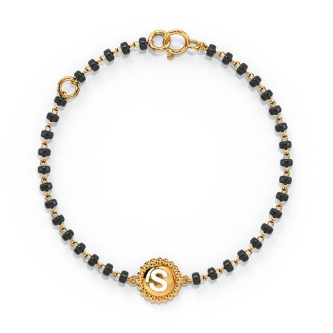 Alphabet S Kids Nazaria Gold Bracelet