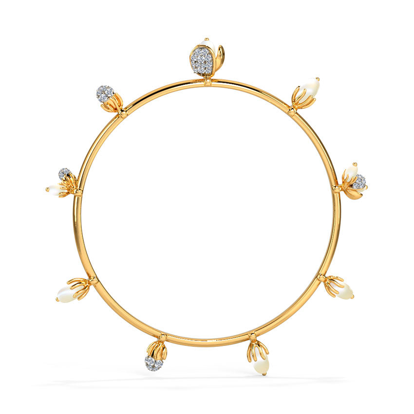 Swaying Pearl Bangle