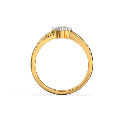 Cluster Miracle Plate Ring