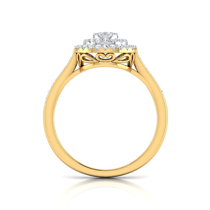 Ripple Dazzle Diamond Ring