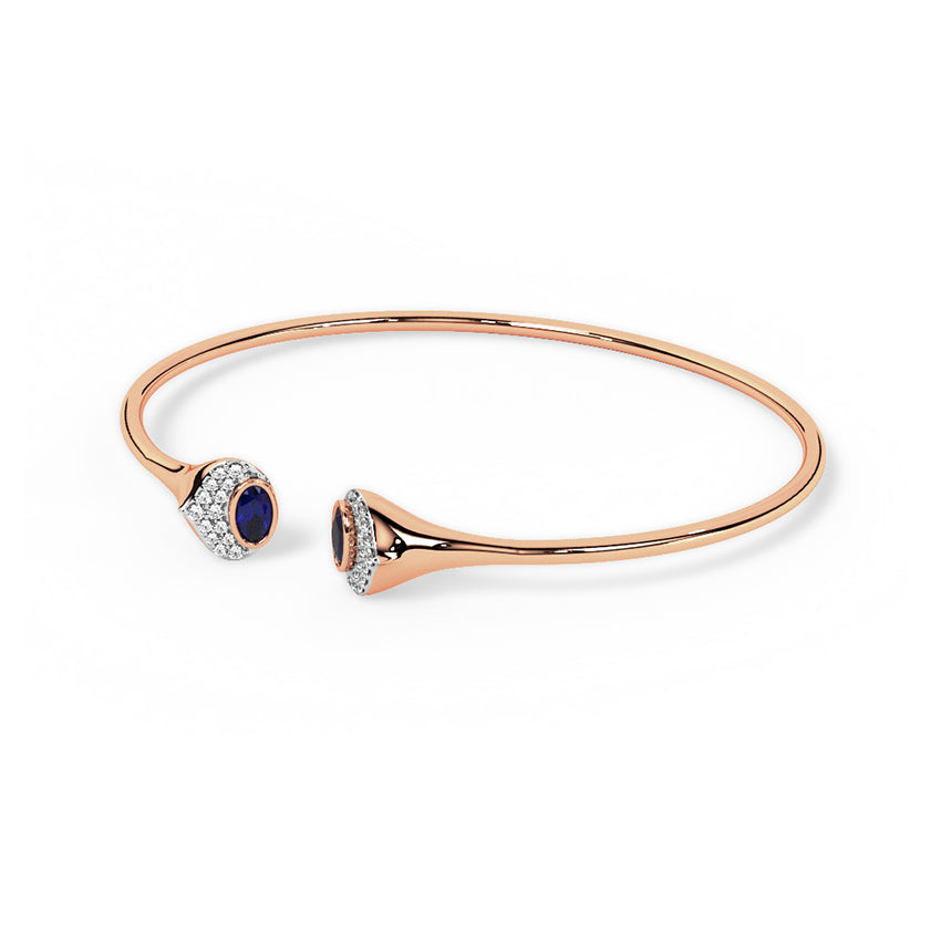 Sofia Diamond Tube Bracelet