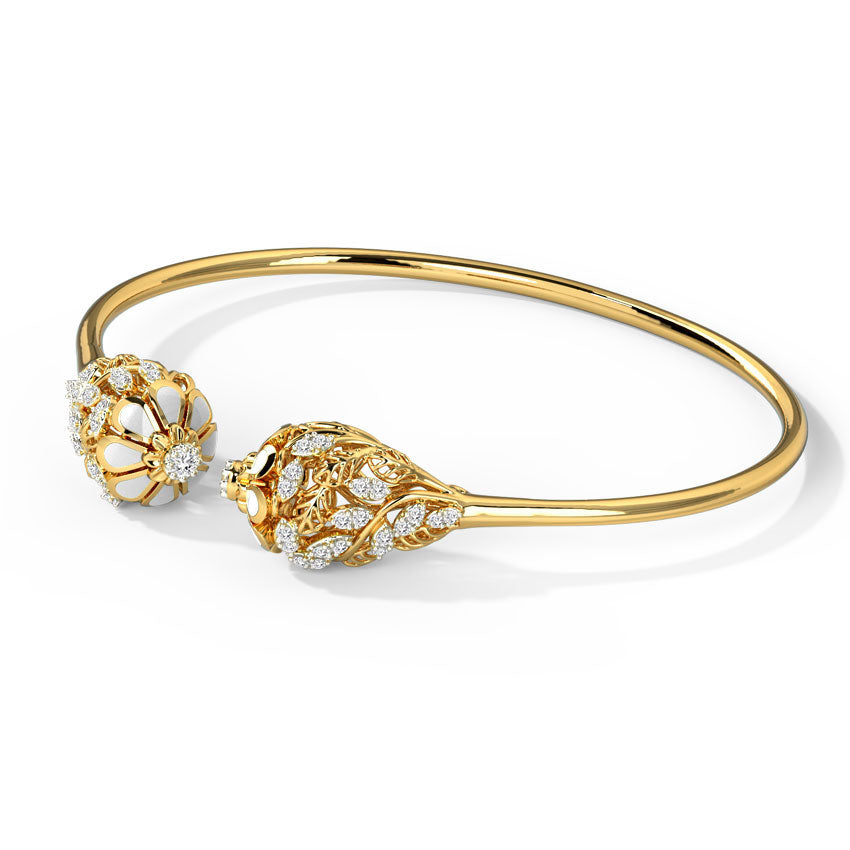 Strong Floret Diamond Bracelet