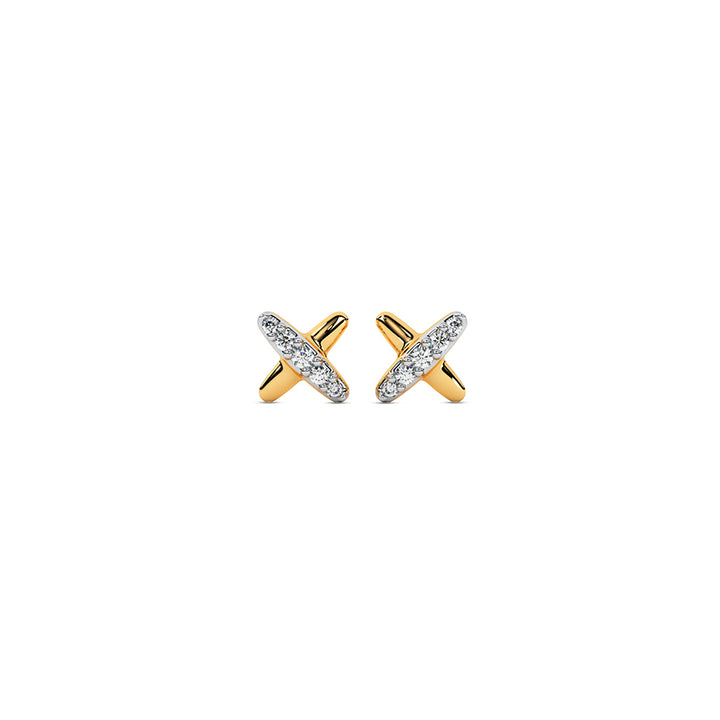 Divine Multipierce Diamond Stud Earrings