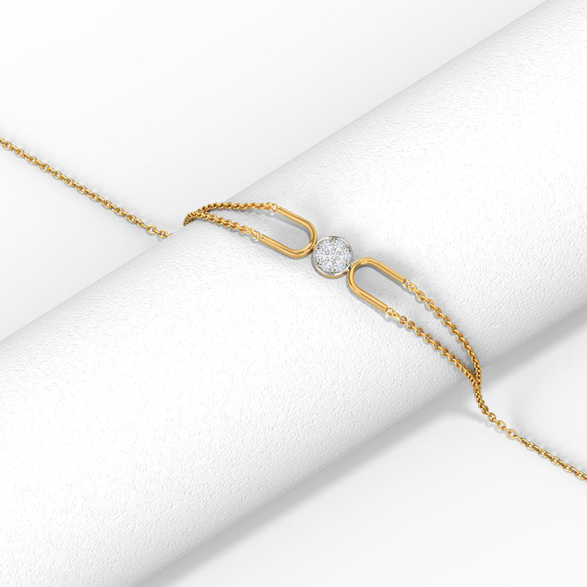 Elia Hug Diamond Bracelet