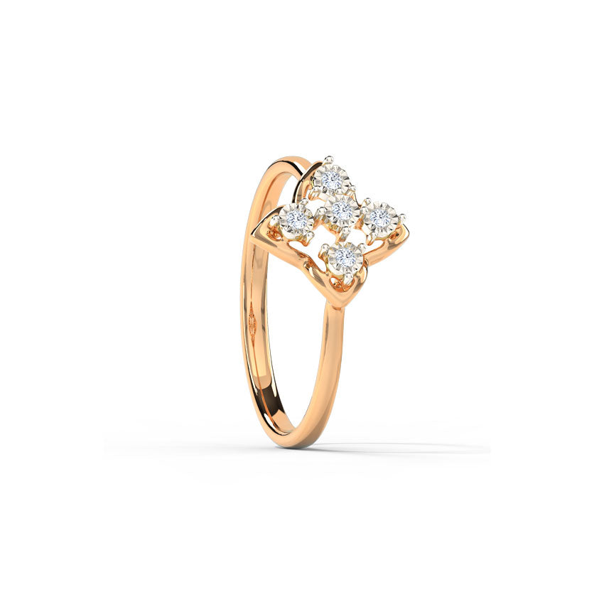 Blush Miracle Plate Diamond Ring