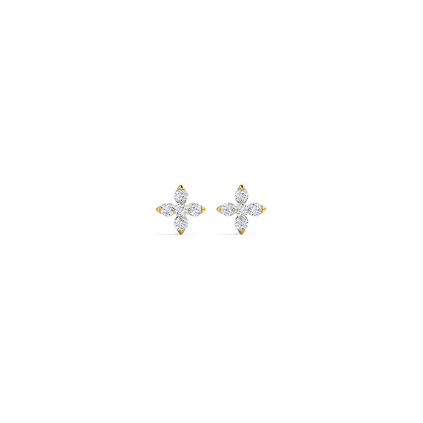 Northstar Diamond Stud Earrings