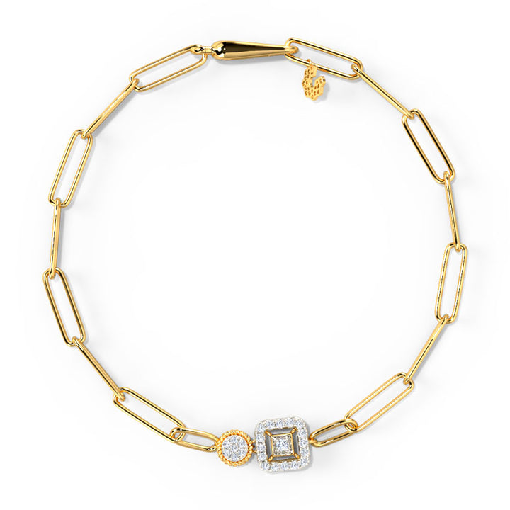 Gleam Quad Diamond Bracelet