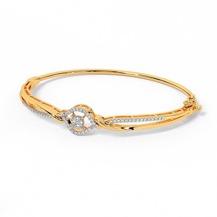 Gleaming Curve Diamond Bracelet