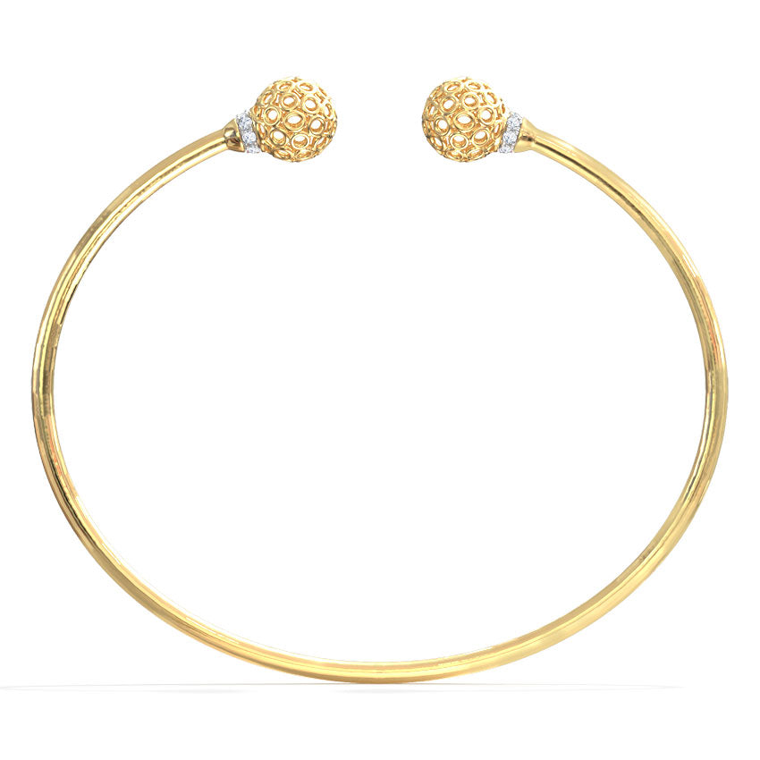 Orb Lattice Diamond Bracelet