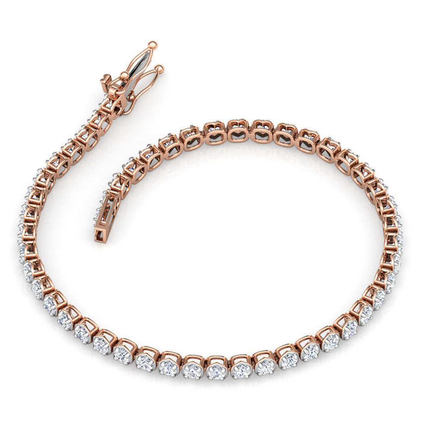 Shimmer Diamond Tennis Bracelet