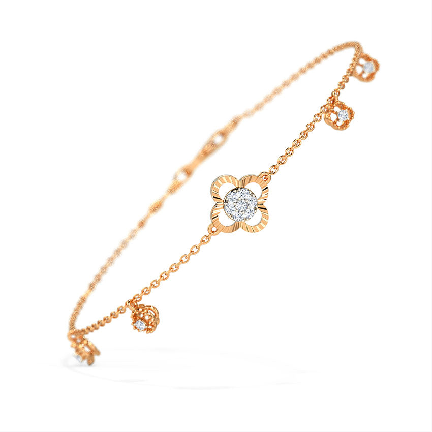 Flaviana Clover Diamond Bracelet