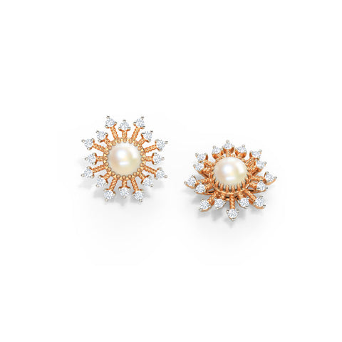 Amala Pearl Stud Earrings