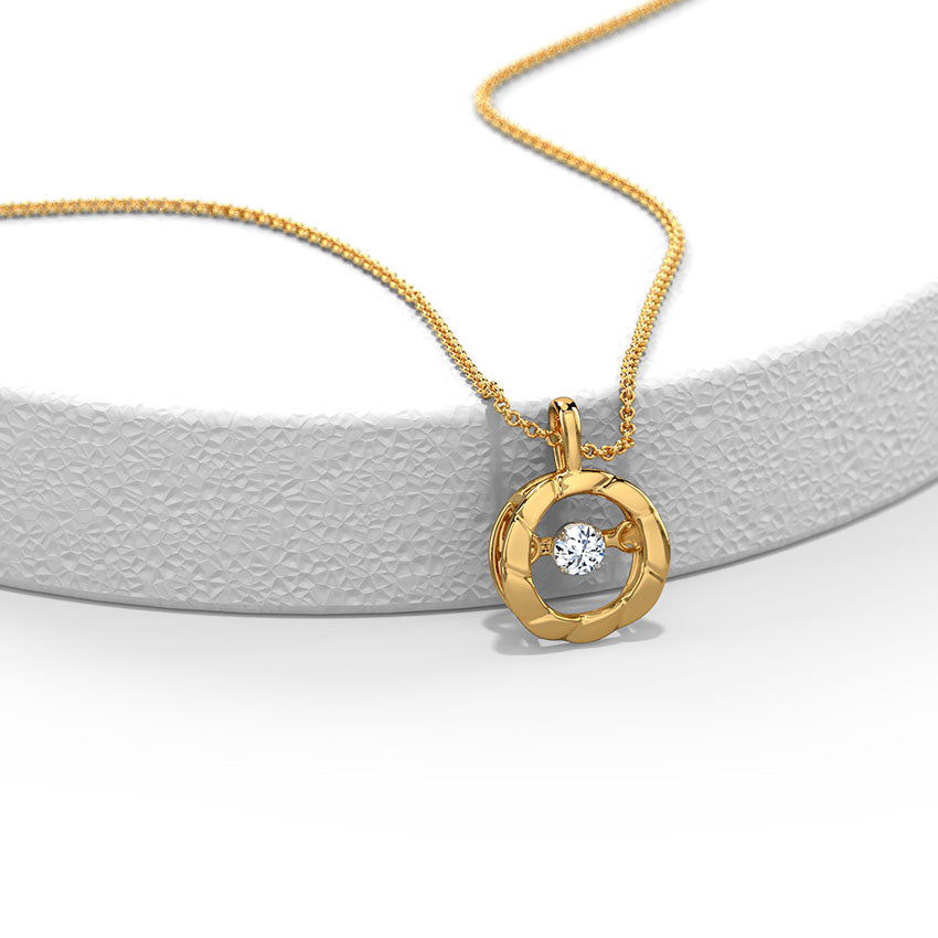 Margot Heartbeat Diamond Necklace