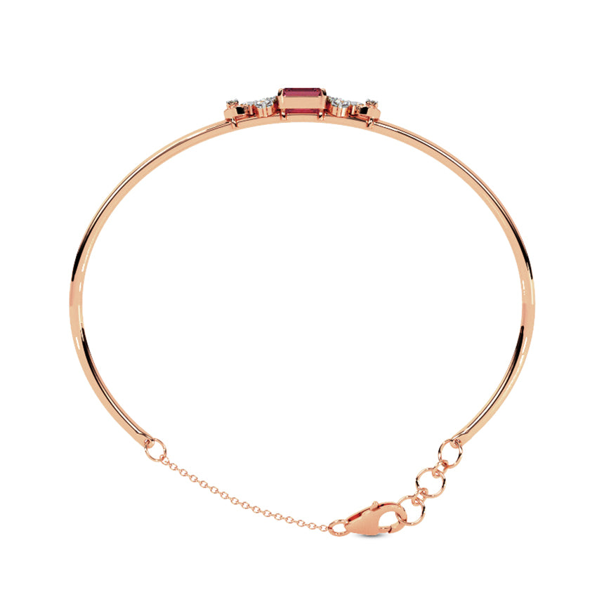 Gardenia Bloom Gemstone Bracelet