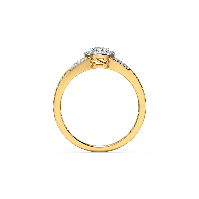 Citric Sparkle Diamond Ring