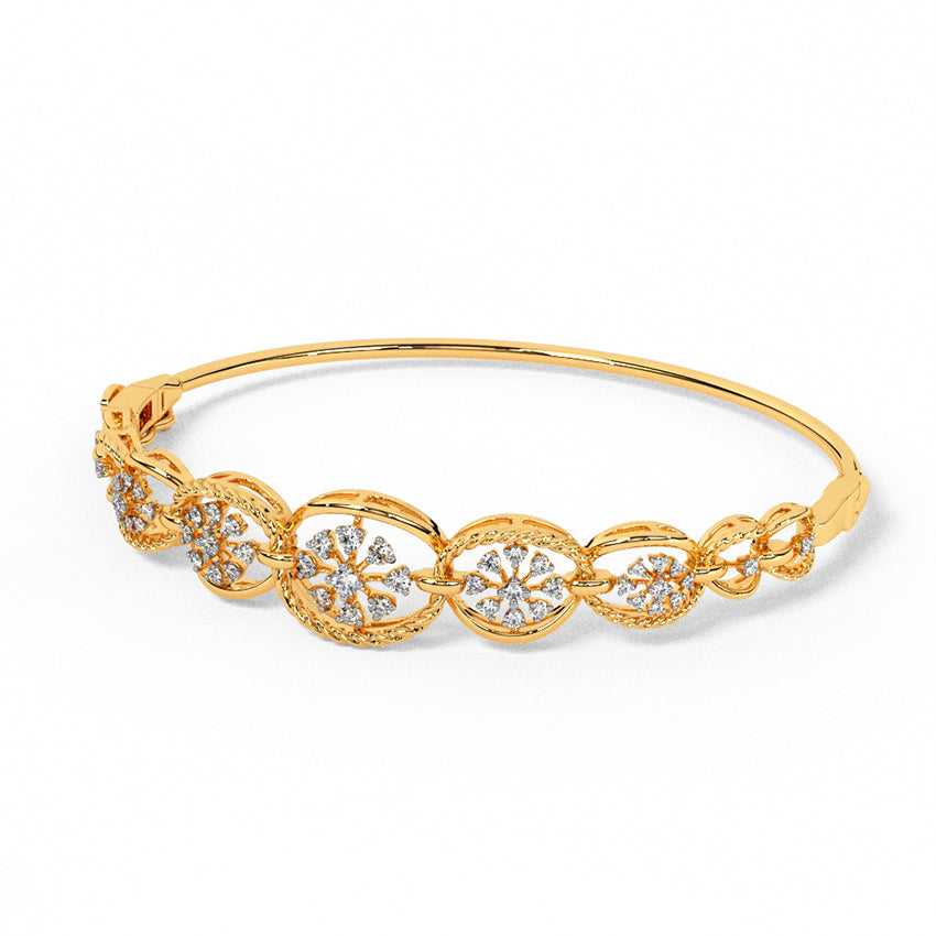 Serenity Ovate Diamond Bracelet