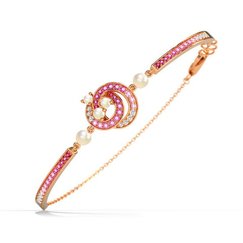 Janeva Swirl Gemstone Bracelet