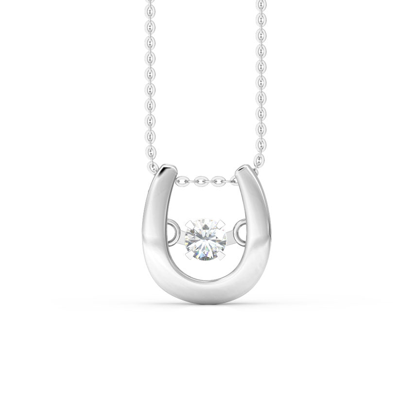 Irene Heartbeat Diamond Necklace