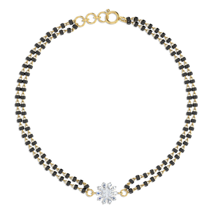 Aarushi Diamond Mangalsutra Bracelet
