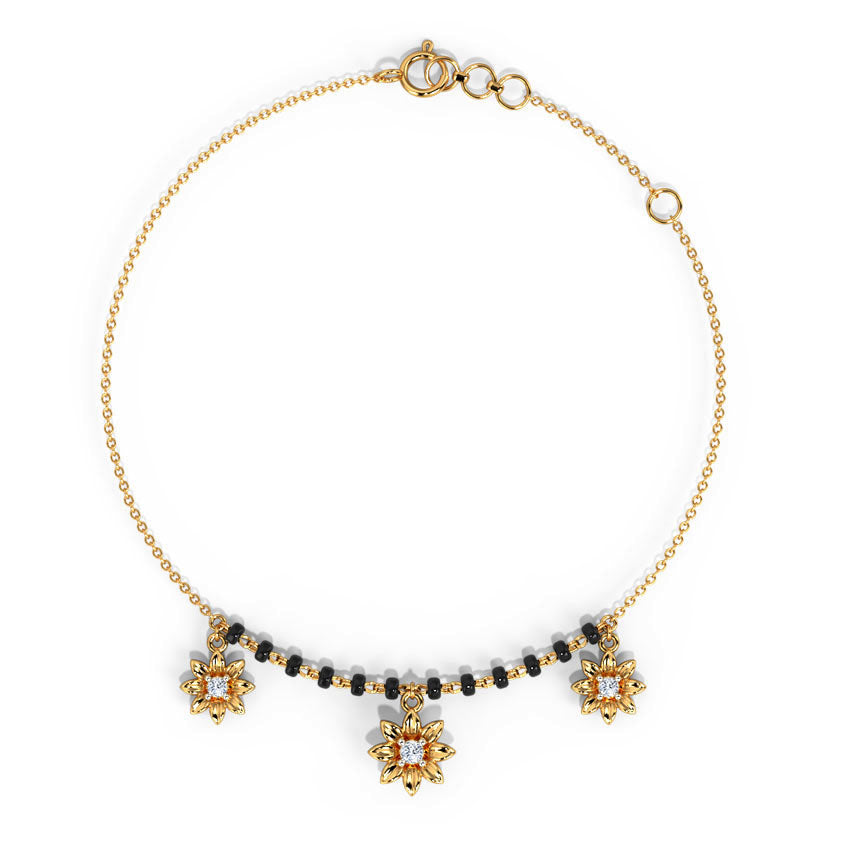 Vanya Diamond Mangalsutra Bracelet
