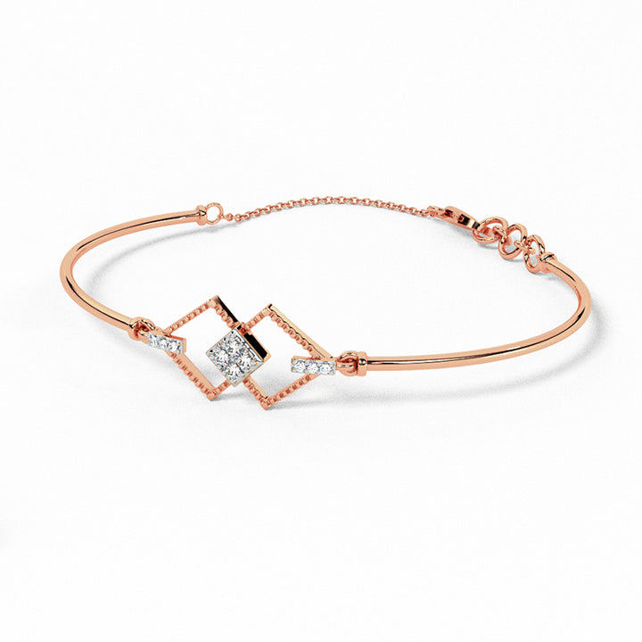 Layla Diamond Tube Bracelet