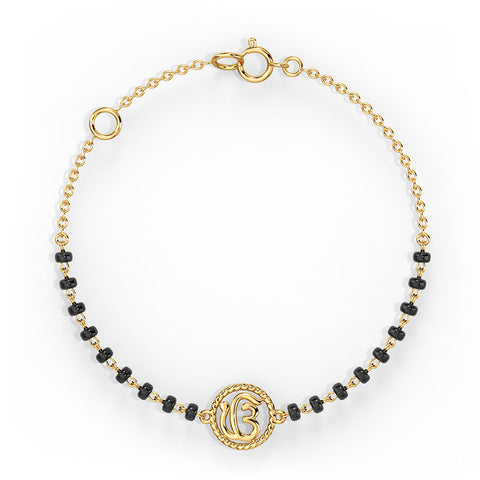 Ek Onkar Baby Nazaria Gold Bracelet