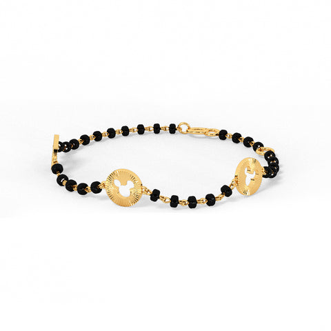 Mickey Mouse gold textured Nazaria