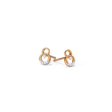 Embrace Diamond Stud Earrings