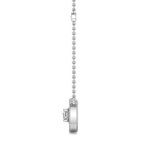 Circle of Bloom Diamond Necklace