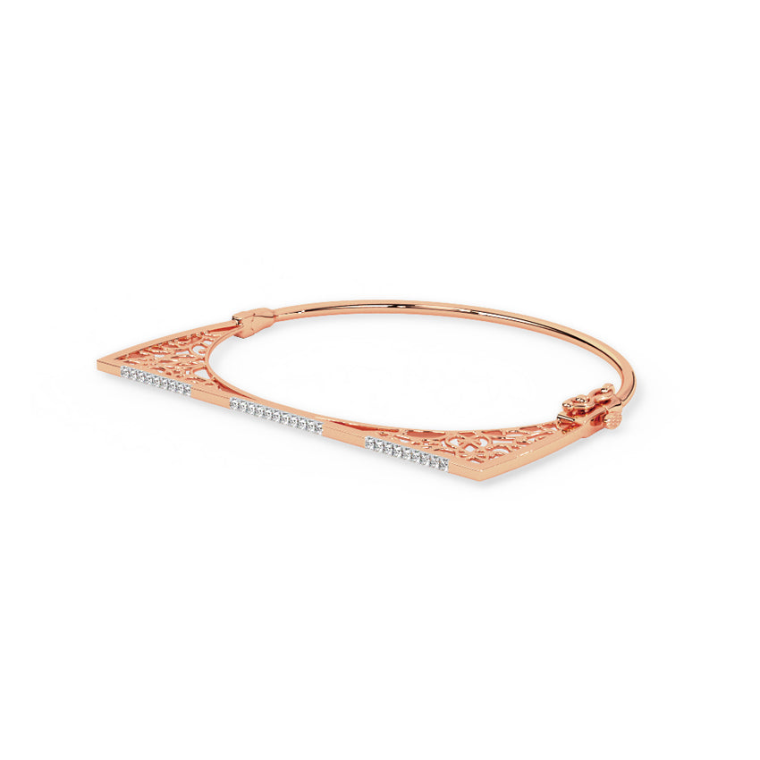 Sparkly Lattice Diamond Bracelet