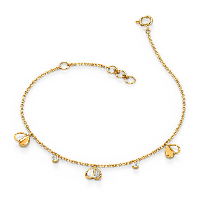 Joyous Hearts Diamond Bracelet