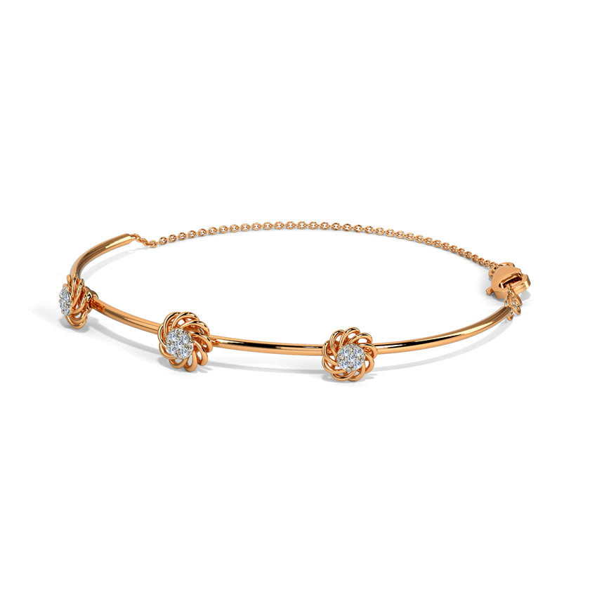 Petite Interlaced Diamond Bracelet