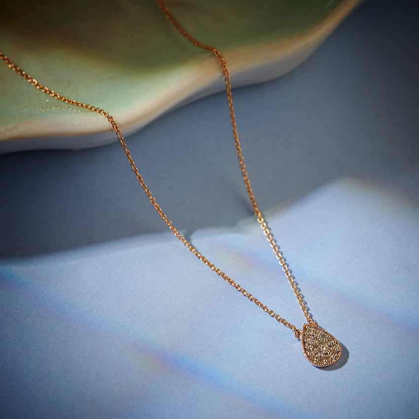 Classic Pear Diamond Necklace