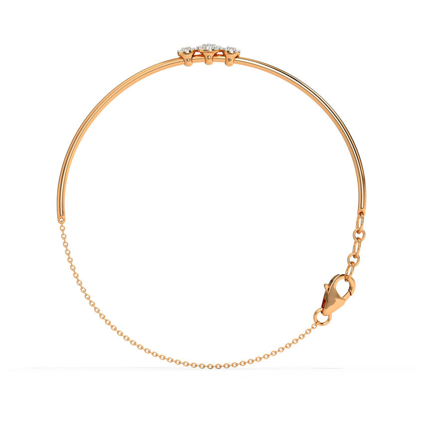 Triad Sparkle Diamond Bracelet