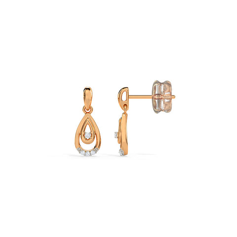 Alina Diamond Drop Earrings