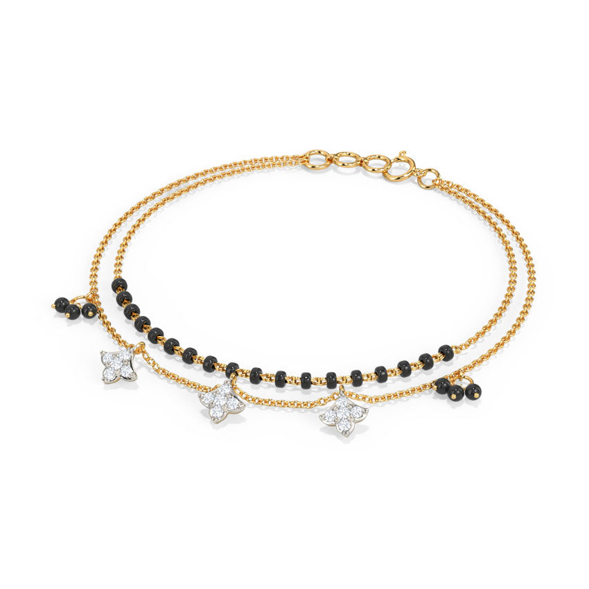 Asika Diamond Mangalsutra Bracelet