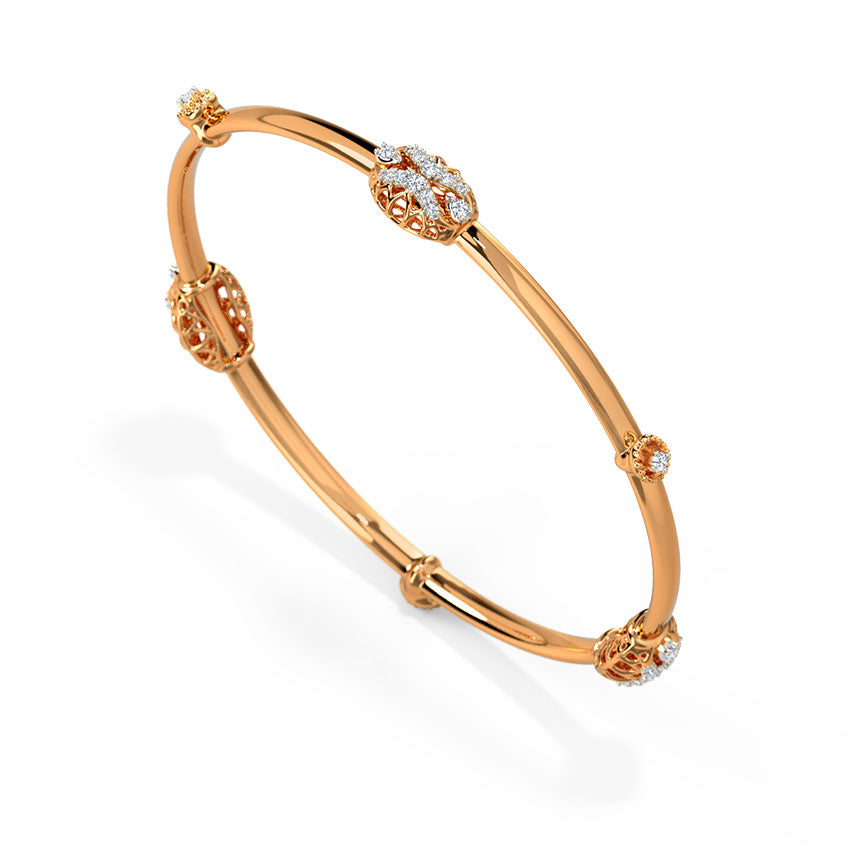 Oveyo Diamond Bangle